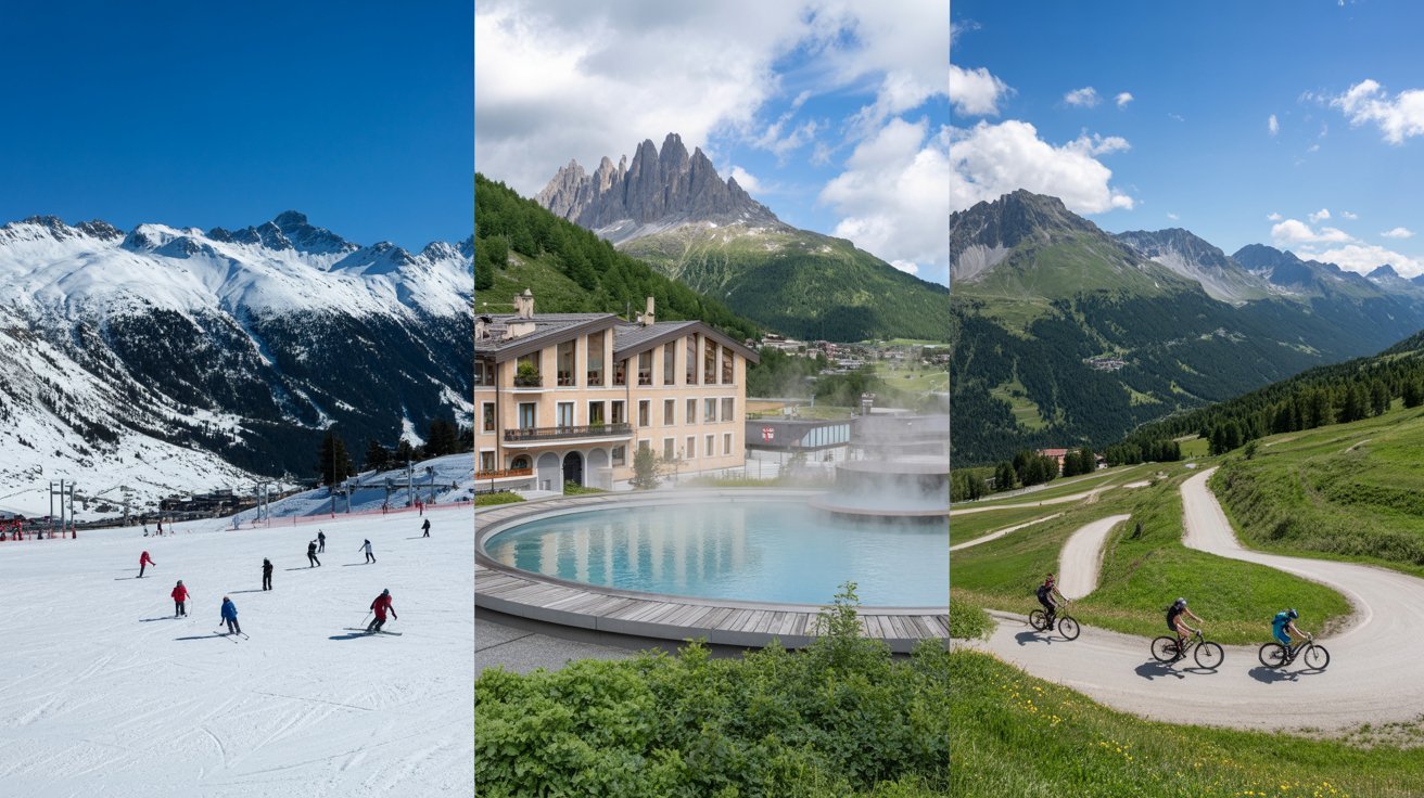 Bormio – estate e inverno